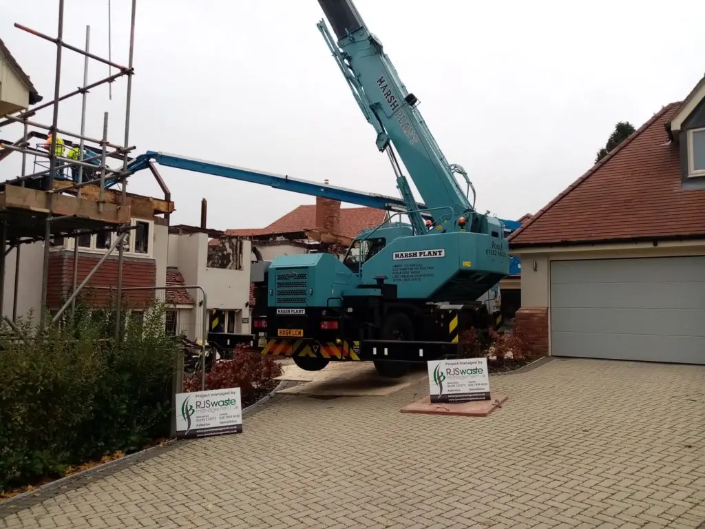 demolition work in Hampshire