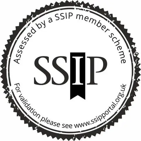 SSIP member scheme seal SSIP certification