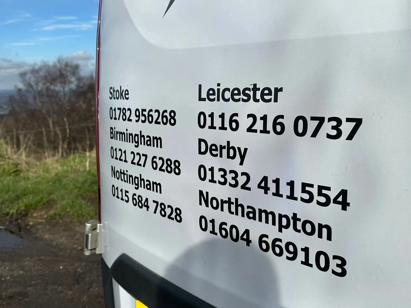 RJS Waste Management Midlands office van contact number of RJS Waste Mgt. Midlands