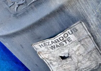 Hazardous Waste storage drum