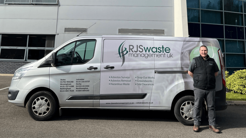 Midlands asbestos surveyor Dan Edge