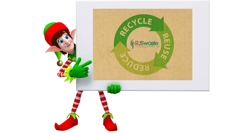 Christmas Recycle, Reuse, Reduce elf